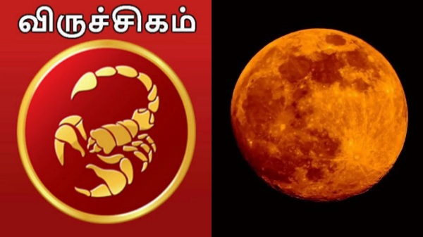 Lunar Eclipse Chandhra grahanam Viruchigam