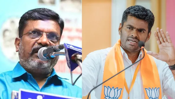 Annamalai Slams Thirumavalavan Says His Politics Has Deteriorated After Vijay s Political Entry Annamalai Slams Thirumavalavan Says His Politics Has Deteriorated After Vijay s Political Entry