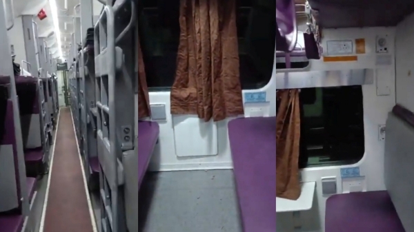 Unreserved Coaches Reservation compartment