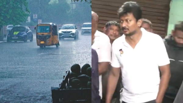 Chennai Rain udhayanidhi stalin