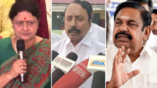 Sasikala Slams AIADMK for Expelling Sengottaiyan Says DMK s Wish Has Been Fulfilled Sasikala Slams AIADMK for Expelling Sengottaiyan Says DMK s Wish Has Been Fulfilled