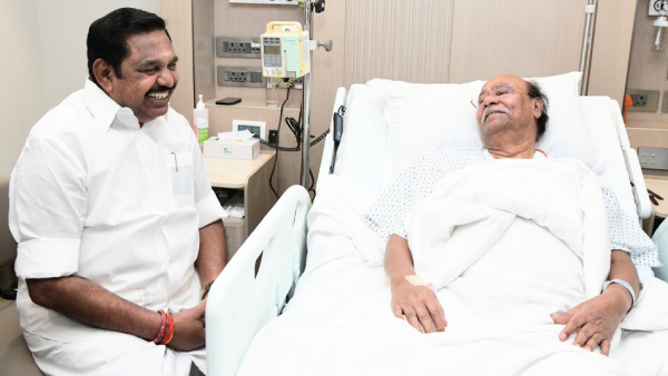 Ramadoss Hospitalised Shares Light Moment with EPS During Visit