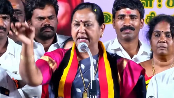 Premalatha Vijayakanth Promises Safe Arrangements for Cuddalore Conference