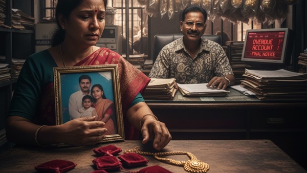 Why are people who pawn gold jewelry with private financial institutions unable to recover it
