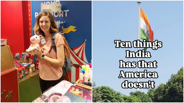 American lady Lists 10 Surprising India Perks that lacks in USA From UPI to Street Monkeys