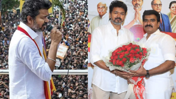 Karur Police Serve Notice to TVK Leader Nirmal Kumar for Vijay Campaign Videos