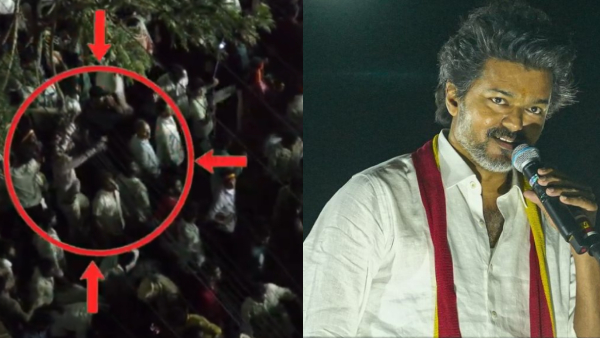 Shoe Thrown to Get TVK Vijay Attention Reveals Karur Rally Video