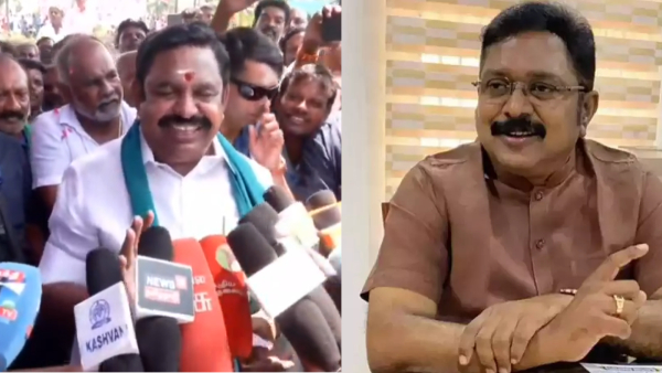 Edappad palaniswami TTV Dhinakaran AIADMK