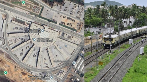 Kilambakkam Railway Station Sekarbabu