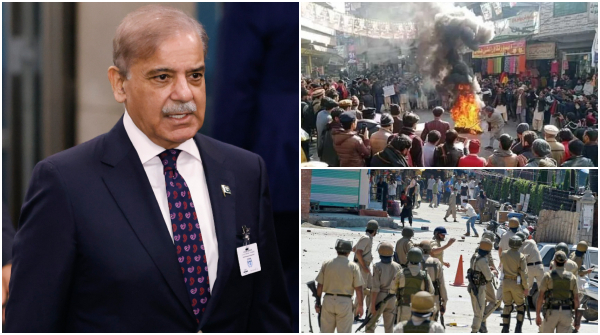 Shehbaz Sharif Witch Killing Its Own People PoK Protests Leader Slams Pakistan Govt and Army Shehbaz Sharif Witch Killing Its Own People PoK Protests Leader Slams Pakistan Govt and Army