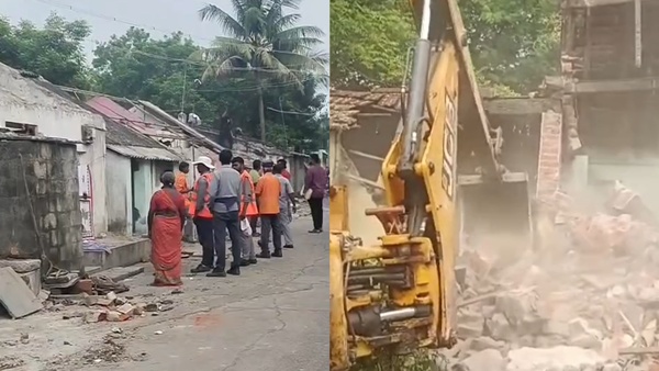 Villupuram house demolition Why can t get a patta even if you live on railway land for 100 years Villupuram house demolition Why can t get a patta even if you live on railway land for 100 years