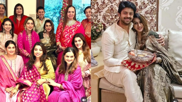 Srikanth Vandana Karwa Chauth Srikanth Vandana Karwa Chauth