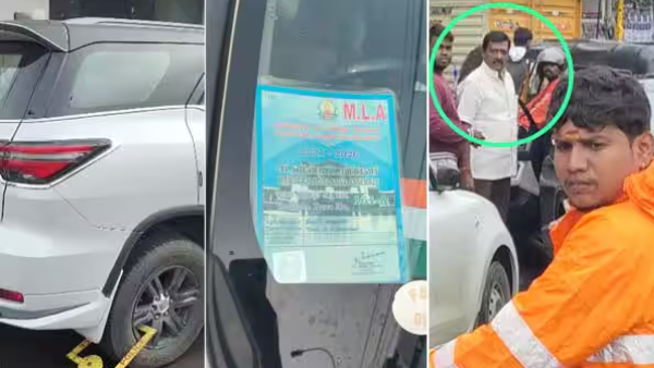 Case Filed Against Congress MLA for Assaulting Traffic Police in Chennai Case Filed Against Congress MLA for Assaulting Traffic Police in Chennai