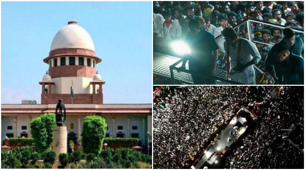 Why Vijay wasn t stopped in Midway Tamil Nadu govt answers in Supreme court on Karur stampede case Why Vijay wasn t stopped in Midway Tamil Nadu govt answers in Supreme court on Karur stampede case