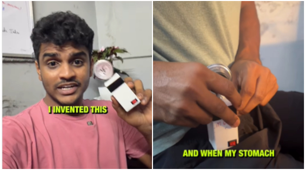 Karnataka Youth Sohan M Rai s AI Device Orders Food on Stomach Growls with the help of Claude AI