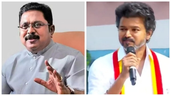 TTV Dhinakaran Vijay tvk TTV Dhinakaran Vijay tvk