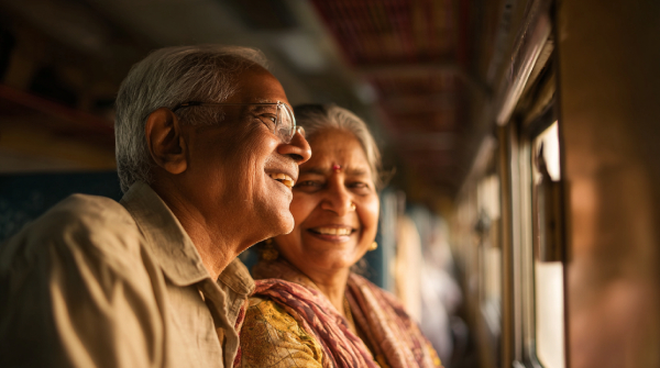 Indian railway train