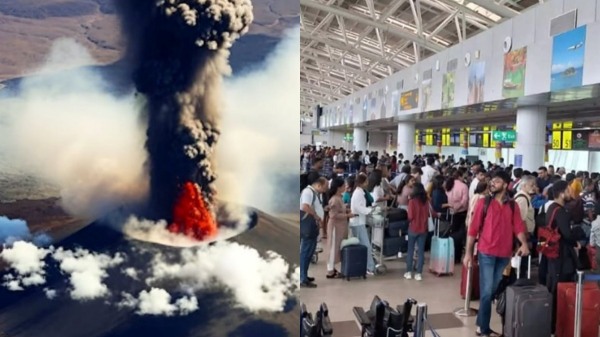 Ethiopia volcano IndiGo Ethiopia volcano IndiGo