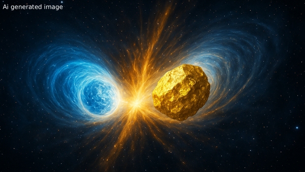 Gold Is Not From Earth Gold Is Not From Earth