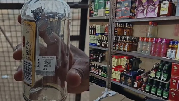 Liquor drinkers unhappy over TASMAC shops charging Rs 20 extra per bottle in Tiruppur Liquor drinkers unhappy over TASMAC shops charging Rs 20 extra per bottle in Tiruppur