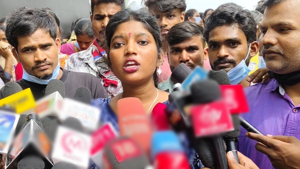 Northern State workers opposes garbage dumping in Tiruppur