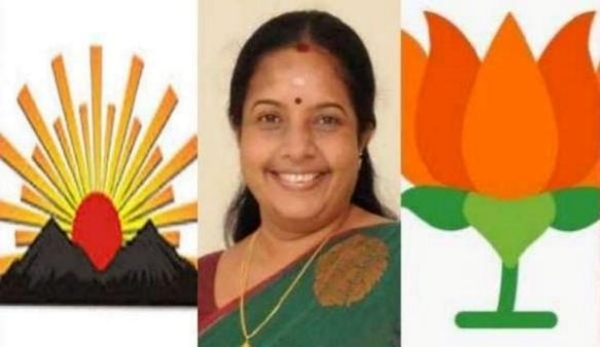 BJP Vanathi Srinivasan Double Engine Sarkar BJP Vanathi Srinivasan Double Engine Sarkar