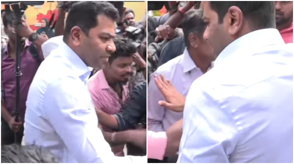 Sengottaiyan Vijay Meeting Bouncers in TVK office reckless action caused injury to journalists