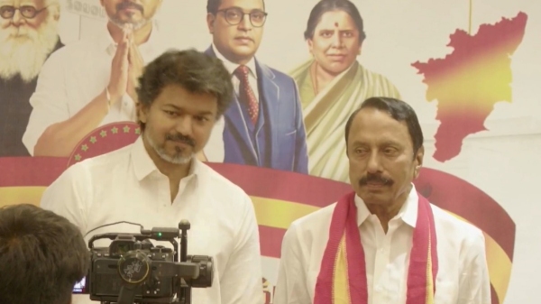 Sengottaiyan Vijay TVK Sengottaiyan Vijay TVK