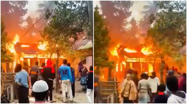 Hindu Family s Homes Set Ablaze in Bangladesh Locked Doors Narrow Escape Amid Attacks on Minorities Hindu Family s Homes Set Ablaze in Bangladesh Locked Doors Narrow Escape Amid Attacks on Minorities