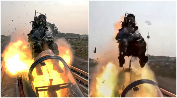 India s High-Speed Rocket Sled Test Success DRDO Validates 800 km h Fighter Ejection System