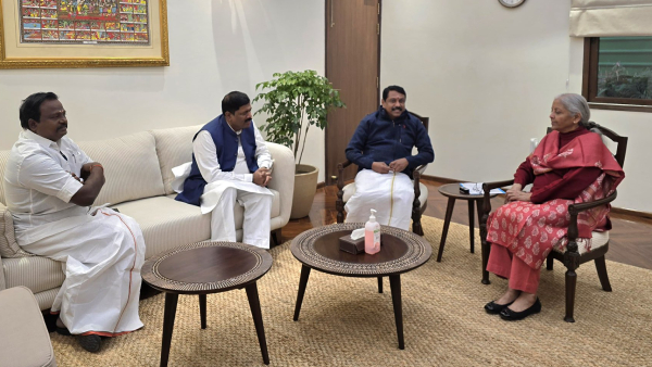 Nainar Nagendran s Delhi Meeting With Sitharaman Fuels TN BJP Alliance Buzz Nainar Nagendran s Delhi Meeting With Sitharaman Fuels TN BJP Alliance Buzz