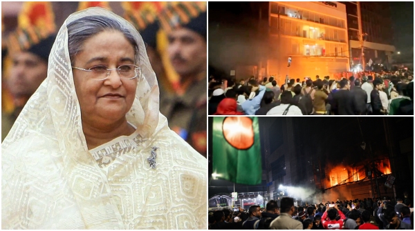 Sheikh Hasina Accuses Yunus of Burning Minorities Alive in Christmas Address Amid Bangladesh Unrest Sheikh Hasina Accuses Yunus of Burning Minorities Alive in Christmas Address Amid Bangladesh Unrest