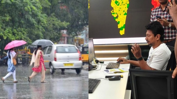 Rain weather Udhayanidhi Stalin Rain weather Udhayanidhi Stalin