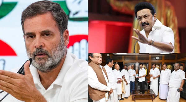 Congress pushes for 70 seats and power sharing in talks with CM Stalin