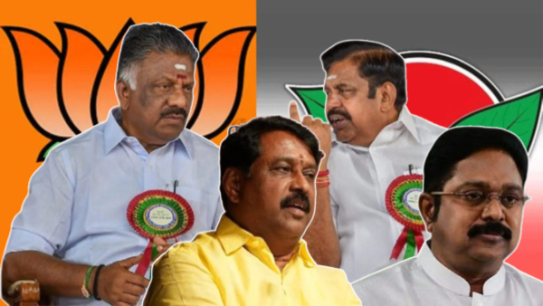 Edappadi Palaniswami AIADMK TTV Dhinakaran Edappadi Palaniswami AIADMK TTV Dhinakaran
