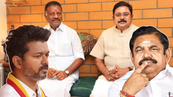 O Panneerselvam TTV Dhinakaran Vijay O Panneerselvam TTV Dhinakaran Vijay