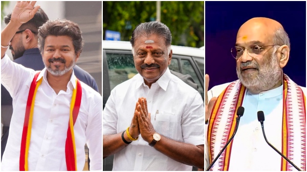 OPS met Amitshah OPS met Amitshah