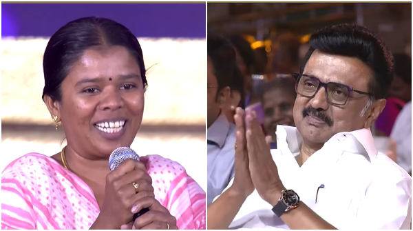 Shouted Muruga I Won on Thiruparankundram Woman s Emotional Speech at Vellum Tamil Penngal Event Shouted Muruga I Won on Thiruparankundram Woman s Emotional Speech at Vellum Tamil Penngal Event