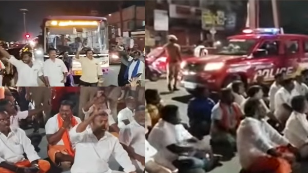 tension-at-thirupparankundram-as-bjp-workers-launch-sudden-protest-police-make-arrests tension-at-thirupparankundram-as-bjp-workers-launch-sudden-protest-police-make-arrests