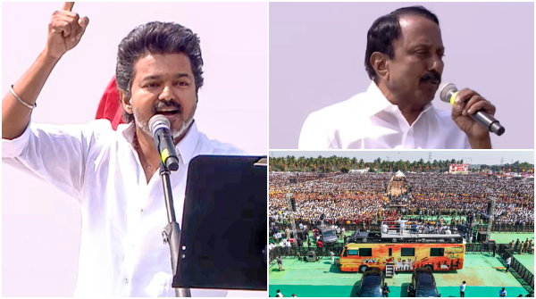 After arrival of Sengottaiyan TVK maanadu style changed local leaders getting more prominent After arrival of Sengottaiyan TVK maanadu style changed local leaders getting more prominent