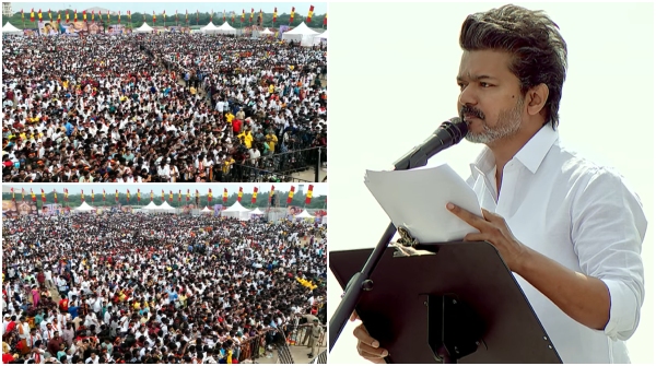 Puducherry TVK campaign Vijay has completely changed his campaign style after Karur incident Puducherry TVK campaign Vijay has completely changed his campaign style after Karur incident