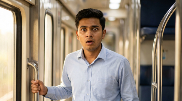 Indian Railway Train 1st AC Door Safety Issue Video is now trending Netizens criticize the design Indian Railway Train 1st AC Door Safety Issue Video is now trending Netizens criticize the design