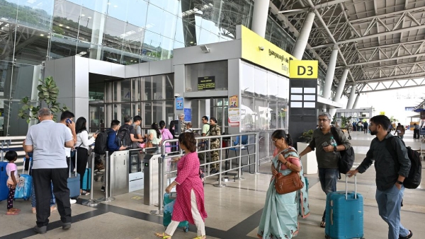 Fire Breaks Out at Chennai Airport No Casualties Reported Fire Breaks Out at Chennai Airport No Casualties Reported