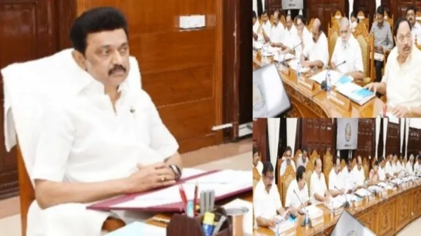 mk stalin Tamil Nadu Cabinet Meeting mk stalin Tamil Nadu Cabinet Meeting