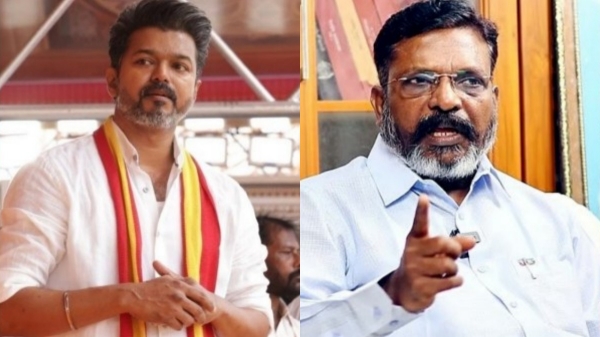 Thirumavalavan vck tvk vijay Thirumavalavan vck tvk vijay