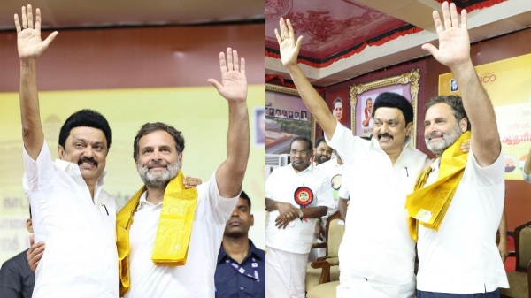 DMK Congress Rahul Gandhi