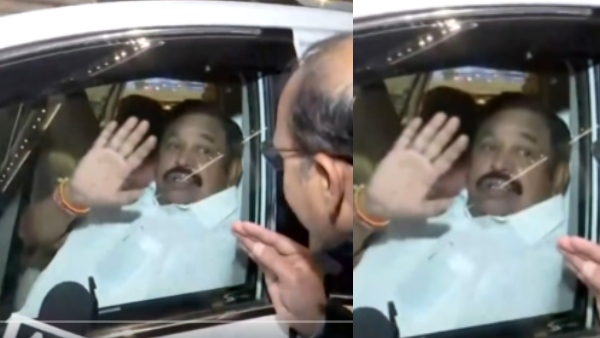 Edappadi Palanisamy Meets Amit Shah in Delhi Jokes About Showing His Face Clearly to the Media Edappadi Palanisamy Meets Amit Shah in Delhi Jokes About Showing His Face Clearly to the Media