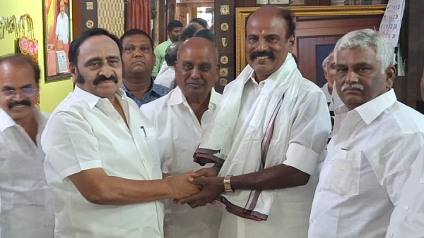 EPS Home District Sees Defection as Former AIADMK MLA Madheswaran Switches to DMK EPS Home District Sees Defection as Former AIADMK MLA Madheswaran Switches to DMK
