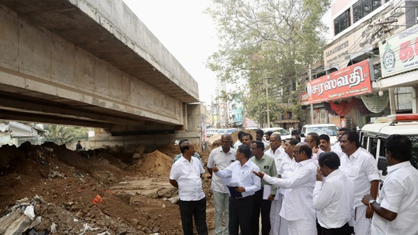 Chief Minister MK Stalin will inaugurate the Madurai Goripalayam bridge at next month Chief Minister MK Stalin will inaugurate the Madurai Goripalayam bridge at next month