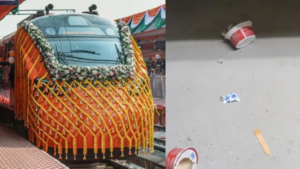New Vande Bharat Sleep train littered Within Hours Video Triggers Outrage New Vande Bharat Sleep train littered Within Hours Video Triggers Outrage